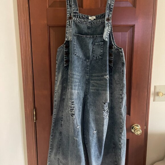 Easel - Denim Jumpsuit - Picture 5 of 5